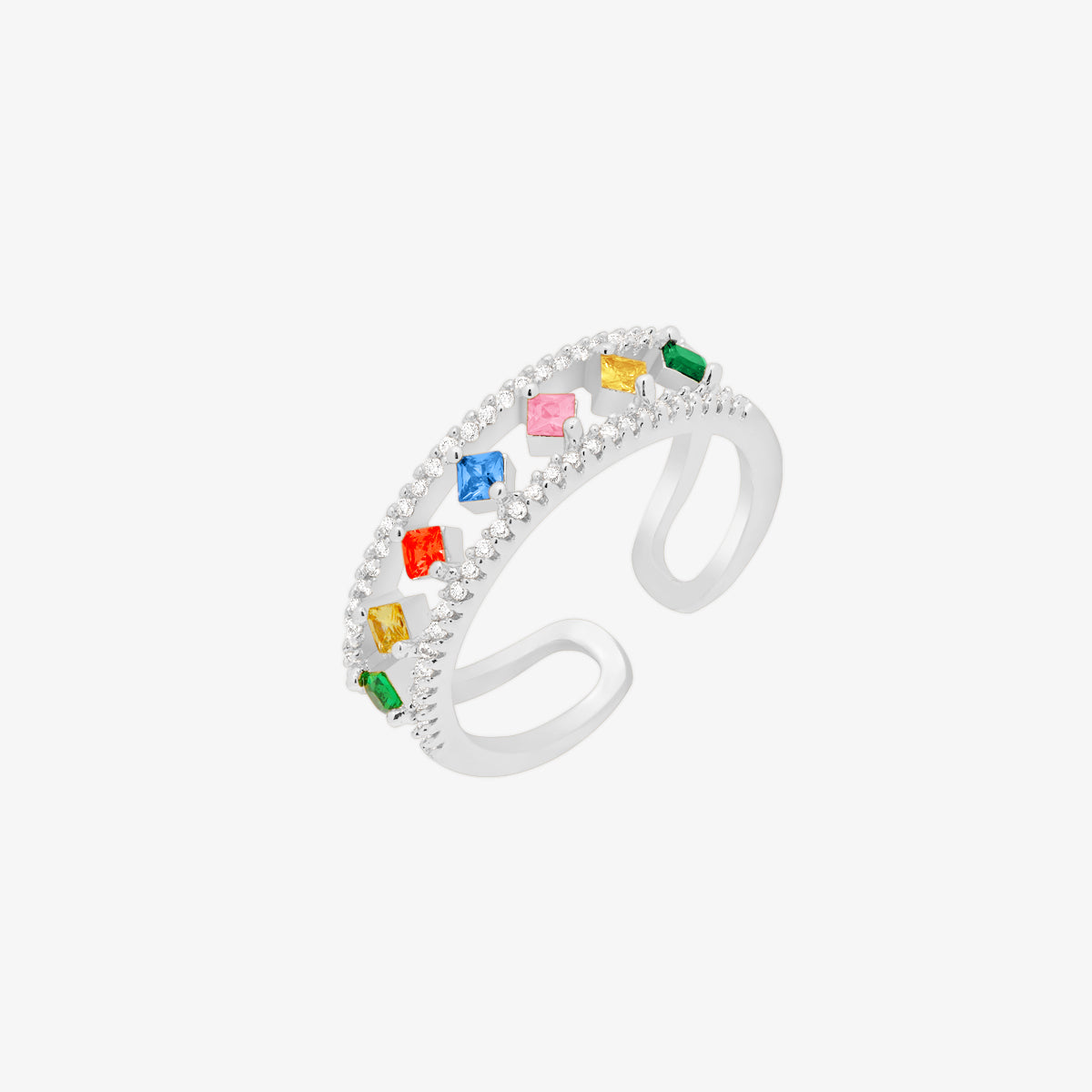 Rainbow Sparkle Ring